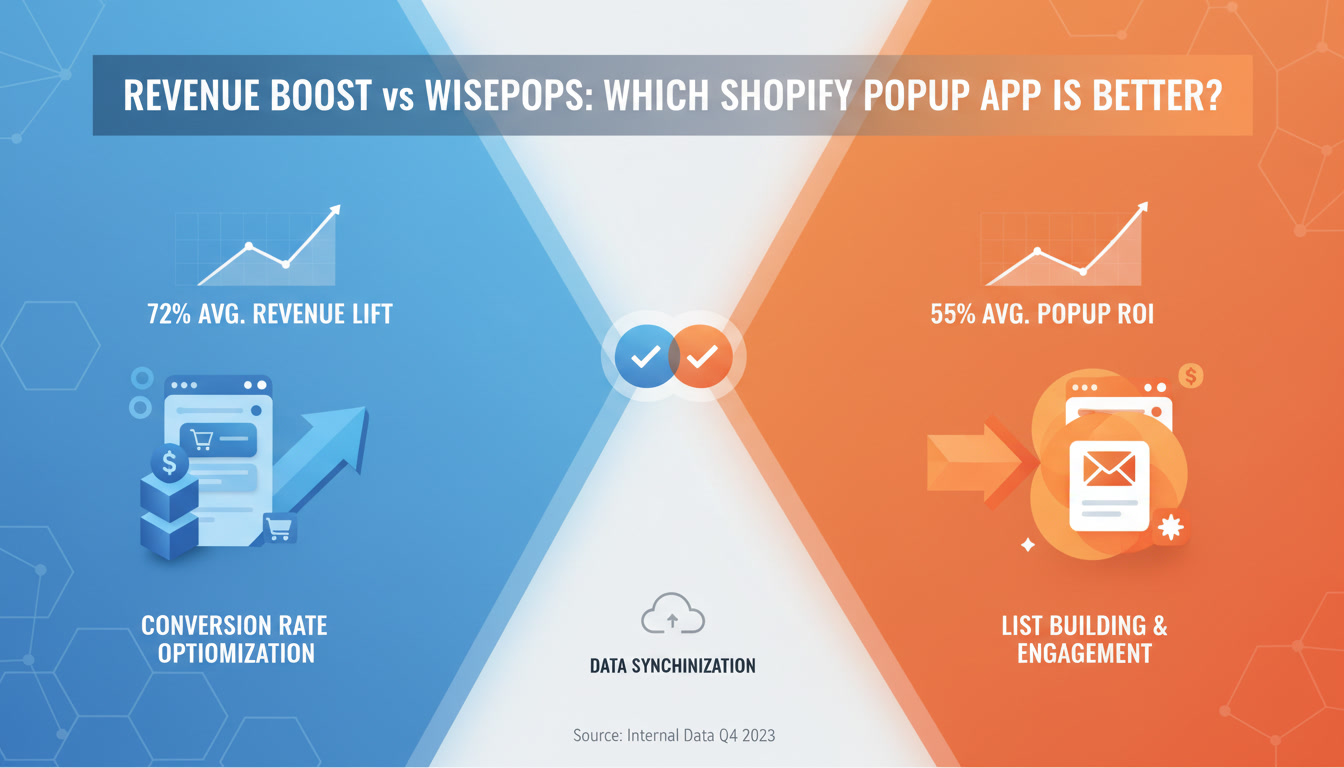 Revenue Boost vs Wisepops: Which Shopify Popup App is Better?